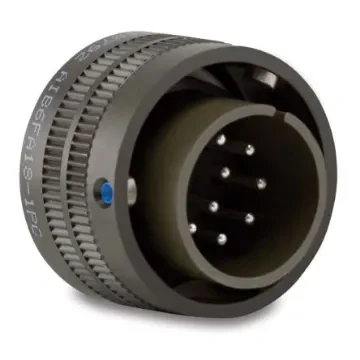 Amphenol Industrial, MS-A 10 Way Cable MIL Spec Circular Connector Plug, Socket Contacts,Shell Size 18, Quick Coupling - MS3106A18-1PX product image