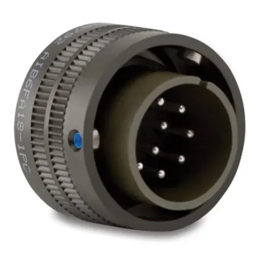 Amphenol Industrial, MS-E 3 Way Cable MIL Spec Circular Connector Plug, Socket Contacts,Shell Size 20, Quick Coupling - MS3106E20-3S product image