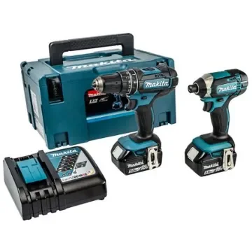 Makita DLX2131TJ, 18V Cordless Cordless Power Tool Kit - Cordless Power Tools Kit, Type G - British 3-pin product image