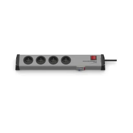 Bodo Ehmann Type E - French 4 Gang Power Distribution Unit, 1.5m Cable - 0250X02042301 product image