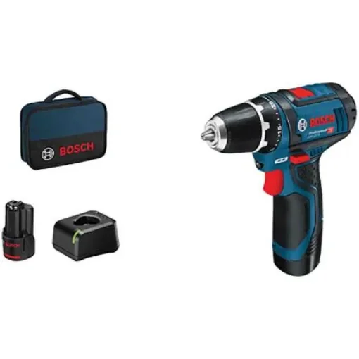 Bosch GSR Autolock 12V Cordless Drill Driver Li-ion, European 2 pin - 060186810F product image