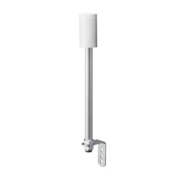 Patlite LR5 Series White Mounting Base with Tube, 24 V dc, LED Bulb, DC - LR5-02LJNW product image