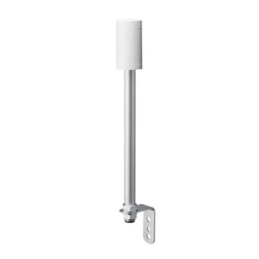 Patlite LR5 Series White Mounting Base with Tube, 24 V dc, LED Bulb, DC - LR5-02LJNW product image