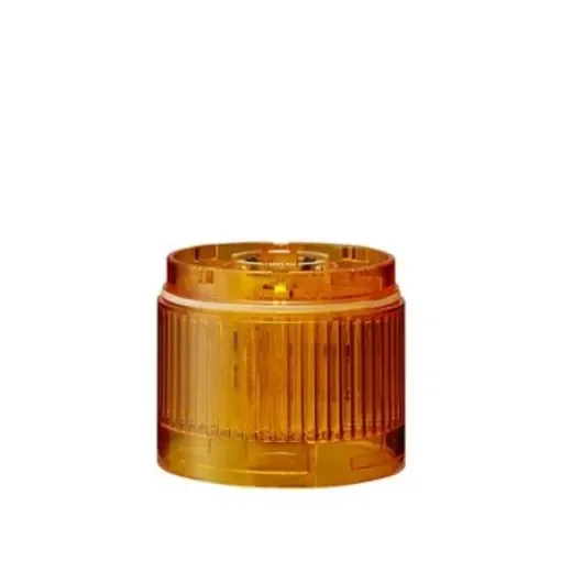 Patlite LR6 Series Amber Light Module, 24 V dc, LED Bulb - LR6-E-Y product image