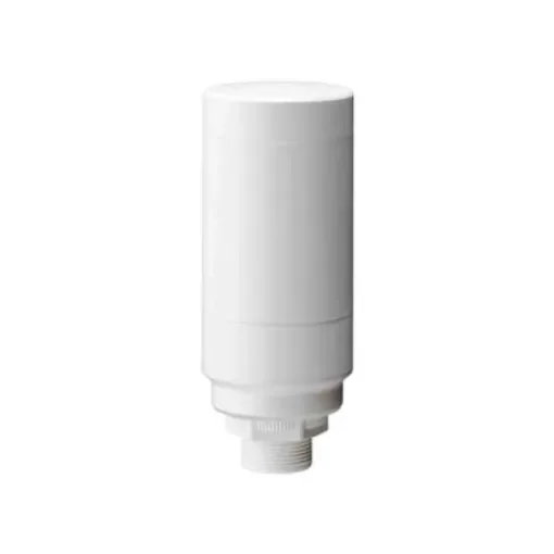 Patlite LR6 Series White Mounting Base, 24 V dc, LED Bulb, DC - LR6-02WCNW product image