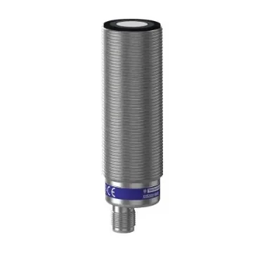 Telemecanique Sensors Ultrasonic Threaded Barrel Proximity Sensor, M30, 1 m Detection 0-10 V, 24 V dc - XXS30S1VM12 product image