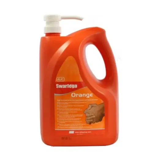 SCJ Professional Orange Swarfega® Orange Hand Cleaner Solvent Free - 4L Pump Bottle - SOR4LMP product image