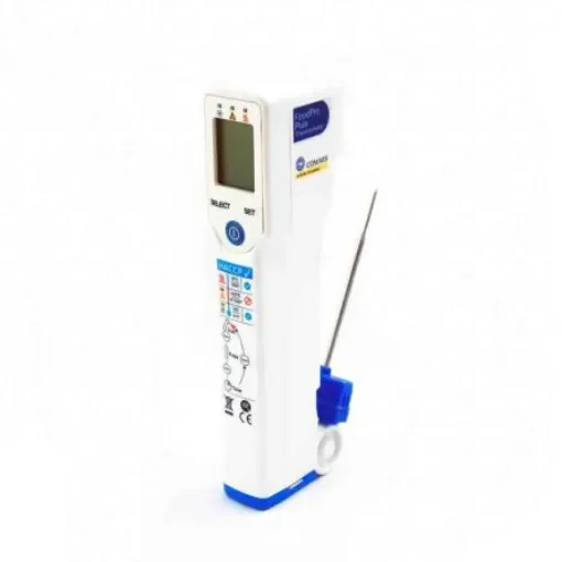 Comark FoodPro Plus Infrared Thermometer, -35°C Min, +275°C Max, ±1 °C, ±2 °F Accuracy, °C and °F Measurements - 3615208 product image