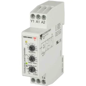 Carlo Gavazzi CLD1EA1CM24 Series Level Controller - DIN Rail, 24 V 1 Analog Input Relay product image