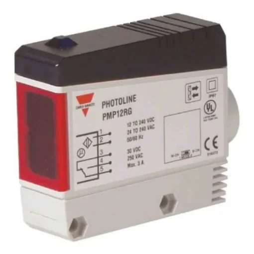 Carlo Gavazzi Retroreflective Photoelectric Sensor, Block Sensor, 12 m Detection Range - PMP12RG product image
