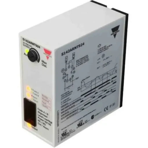 Carlo Gavazzi Retroreflective Photoelectric Sensor, Block Sensor - S142ARNT924 product image