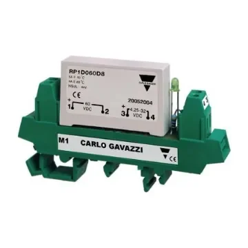 Carlo Gavazzi RP1D Series Solid State Relay, 4 A Load, PCB Mount, 60 V dc Load - RP1D060D4M1 product image