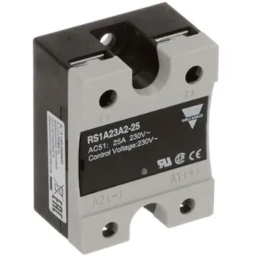 Carlo Gavazzi RS 23 A Series Solid State Relay, 25 A Load, Panel Mount, 265 V ac Load - RS1A23A2-25 product image