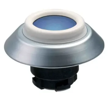 Schmersal NDL Series Blue Illuminated Momentary Push Button Head, 22mm Cutout, IP67, IP69K - NDLBL product image