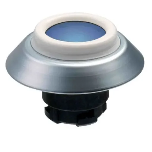 Schmersal NDL Series Blue Illuminated Momentary Push Button Head, 22mm Cutout, IP67, IP69K - NDLBL product image