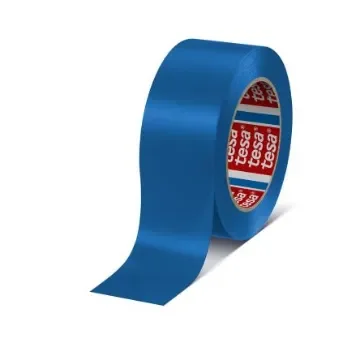 Tesa 4169 Blue Soft PVC 33m Floor Tape, 0.18mm Thickness - 04169-00057-94 product image