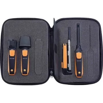 Testo Smart Probes VAC kit Data Logging Probe for Air Velocity, Humidity, Temperature, Volume Flow, +60°C Max, 100%RH - 0563 0003 10 product image
