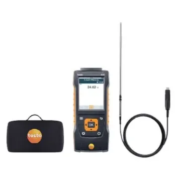 Testo 440 Laboratory Kit Data Logging Air Quality Meter for Temperature, +400°C Max, Battery-Powered - 0563 4412 product image