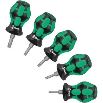 Wera 367 TORX® Stubby Screwdriver Set, 5-Piece - 05008876001 product image