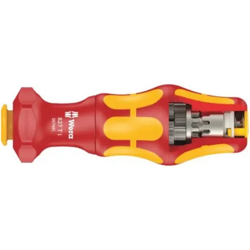 Wera Hexagon Insulated Turbo Bit Holder Screwdriver, 9 mm Tip, 125 mm Blade, VDE/1000V, 125 mm Overall - 05057481001 product image