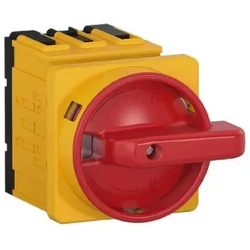 WEG 3P Pole Panel Mount Isolator Switch - 80A Maximum Current, 31kW Power Rating, IP20 - MSW 80 P3 H product image