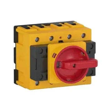 WEG 3P Pole Panel Mount Isolator Switch - 100A Maximum Current, 37kW Power Rating, IP20 - MSW 100 P3 H product image
