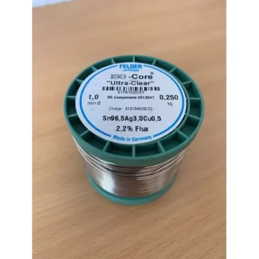 Felder Lottechnik Wire, 1mm Lead Free Solder, 217°C Melting Point - 51761020 37 product image