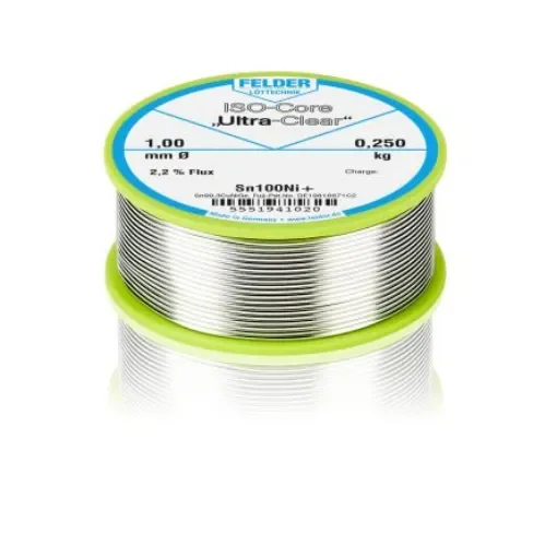 Felder Lottechnik Wire, 1mm Lead Free Solder, 227°C Melting Point - 5551941020 37 product image