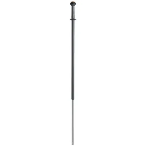 Vikan Grey Aluminium Telescopic Mop Handle, 1.235m, for use with Vikan mop frames - 296218 product image