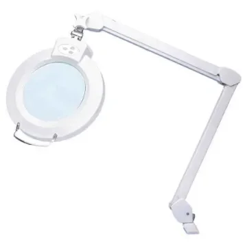 RS PRO LED Magnifier Lamp with Table Clamp Mount, 3 dpt, 12 dpt, 175mm Lens Dia., 175mm Lens - 2017941 product image