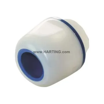HARTING HAN CGM-P F+B Series White Polyamide Cable Gland, M25 Thread, 13mm min., 16mm max., IP67, IP69 - 19155235197 product image