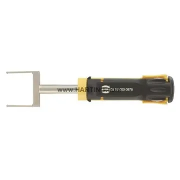 HARTING Removal Tool, Han F+B Series , For Use With Circular Inserts - 09990000878 product image
