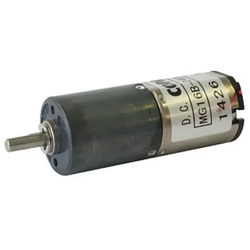 Nidec Components Brushed Geared DC Geared Motor, 12 V dc, 0.06 Nm, 100 rpm, 3mm Shaft Diameter - MG16B-120-AB-00 product image