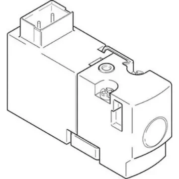 Festo 2/2 Closed Monostable Solenoid Valve - Electrical MHA1 Series, 197005 - MHA1-M1H-3/2G-0,6-TC product image