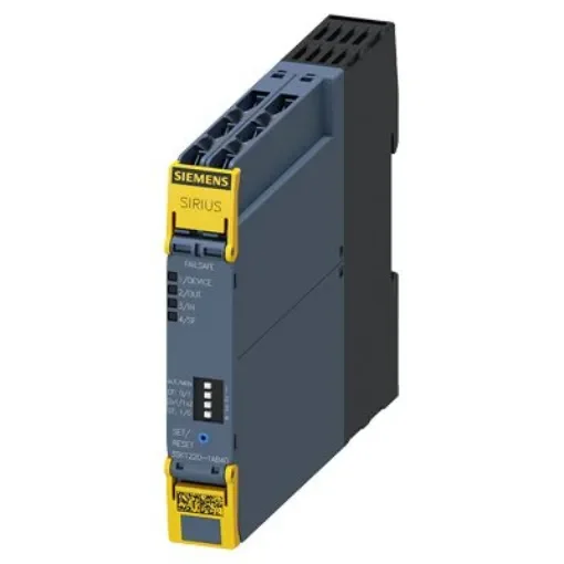 Siemens SIRIUS 3SK1 Safety Relay, 24V dc, Single Channel, 3 Safety Contacts - 3SK1122-1AB40 product image