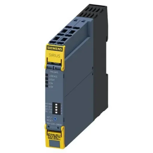 Siemens SIRIUS 3SK1 Safety Relay, 24V dc, Single Channel, 3 Safety Contacts - 3SK1122-2AB40 product image
