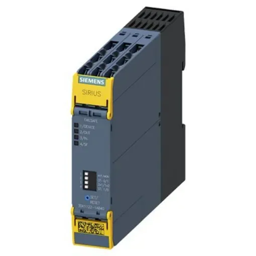 Siemens SIRIUS 3SK1 Expansion Module Safety Relay, 24V dc, Single Channel, 0 Safety Contacts - 3SK1220-1AB40 product image
