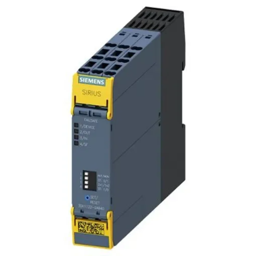Siemens SIRIUS 3SK1 Expansion Module Safety Relay, 24V dc, Single Channel, 0 Safety Contacts - 3SK1220-2AB40 product image