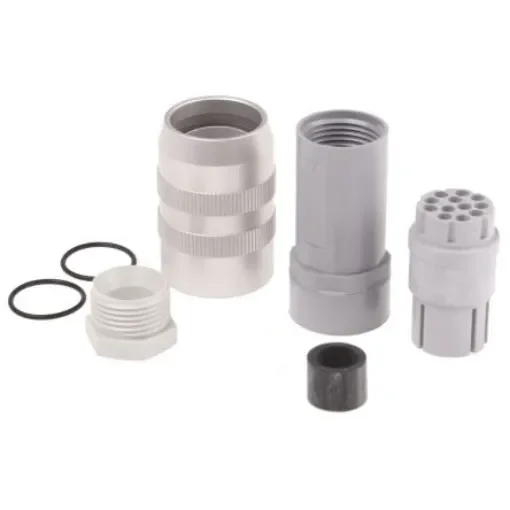 Hirschmann, N11R 12 Pole M26 Din Socket, DIN 43651, 5A, 60 V ac IP65, Female, Cable Mount - 932630106 N11R EF product image