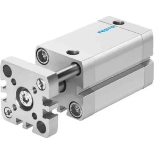 Festo Pneumatic Compact Cylinder - 577216, 25mm Bore, 10mm Stroke, ADNGF Series, Double Acting - ADNGF-25-10-PPS-A product image