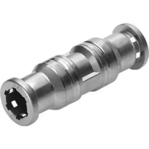 Festo CRQS Series Straight Tube-to-Tube Adaptor, Push In 6 mm to Push In 6 mm, Tube-to-Tube Connection Style, 130646 - CRQS-6 product image