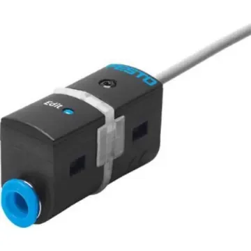 Festo Pneumatic Sensor, Cable 0bar to 10bar - SDE5-D10-NF-Q6-V-K product image