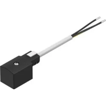 Festo Plug Connector, KMF Series - KMF-1-24DC-5-LED product image