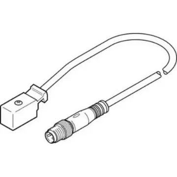 Festo Plug Connector, KMYZ Series - KMYZ-2-24-M8-2,5-LED product image