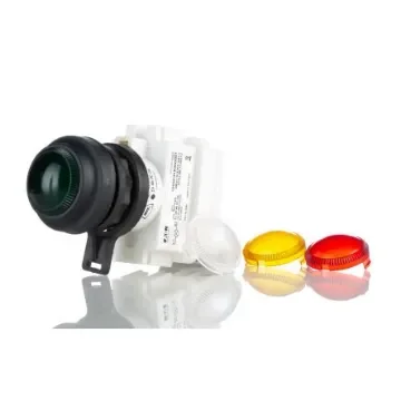 Eaton, Panel Mount LED Pilot Light, 30mm Cutout, IP66, Round, 250V ac/dc - GHG4188170R0051 product image