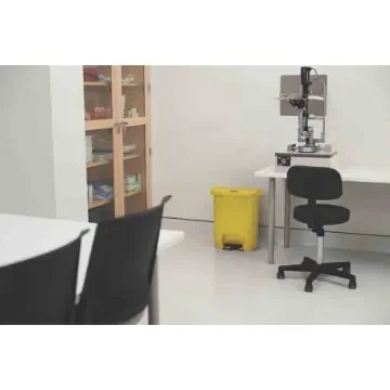 Rubbermaid Commercial Products Slim Jim 30L Yellow Pedal Waste Bin - 1883573 product image