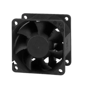 Sunon Axial Fan, 12 V dc, DC Operation, 60.6cfm, 14.4W, 1.38A Max, IP20, 60 x 60 x 38mm - PF60381B1-000U-A99 product image