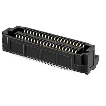 Samtec ADF6 Series Vertical PCB Socket, 20-Contact, 4-Row, 0.635mm Pitch, Solder Termination - ADF6-20-03.5-L-4-2-A product image