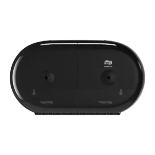Tork Black Plastic Toilet Roll Dispenser, 1.56m x 2.21m x 3.98m - 682008 product image