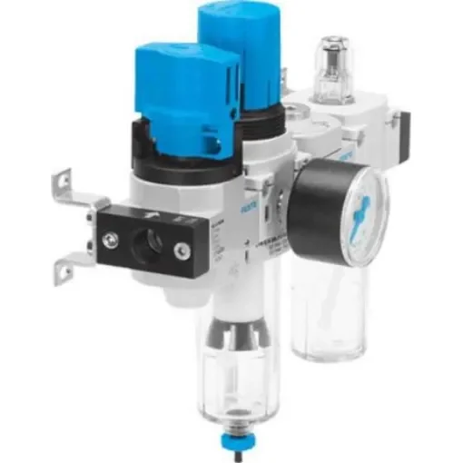 Festo D Filter Regulator, 40µm, G 1/4, Manual, 185817 - FRC-1/4-D-MINI-KC product image